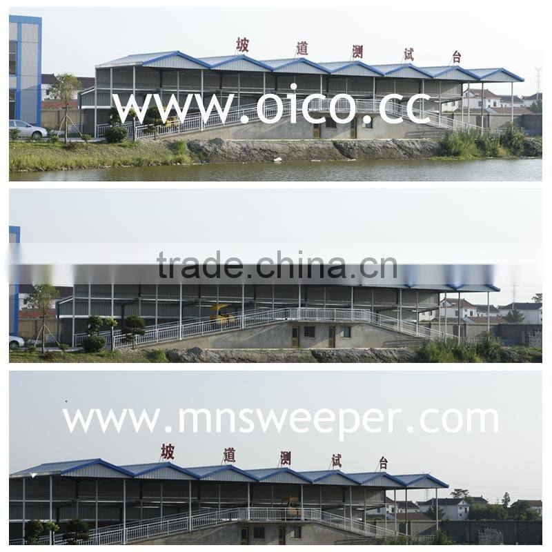 brushes lifted automatically outdoor use riding road sweeper with vacuum sweeping and water spraying