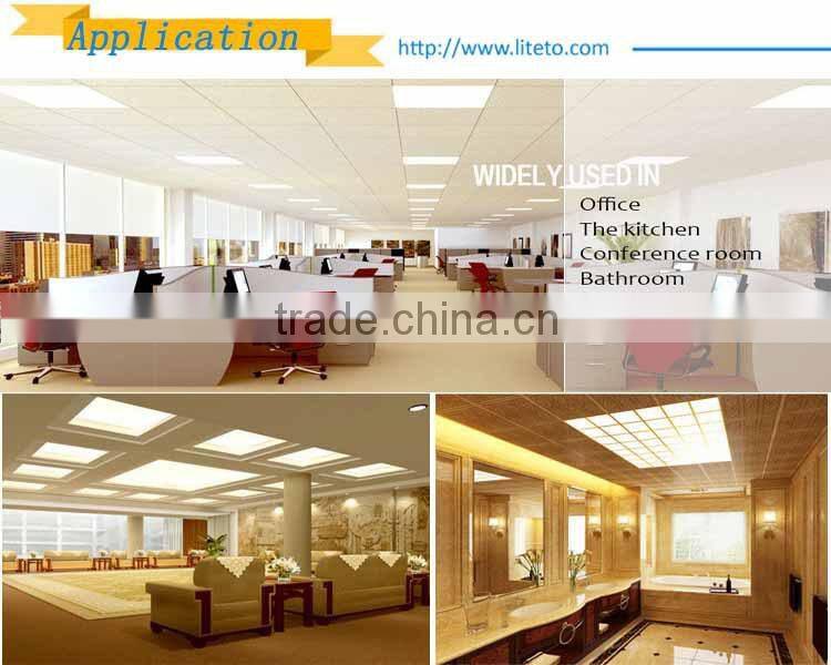 Shenzhen manufacturer dimmable surface mounted 36w 60x60 cm metal frame led panel light