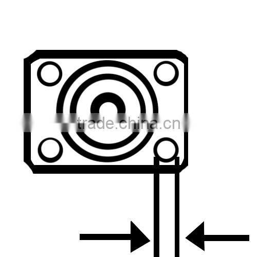 Rubber Heavy Duty Caster Wheel