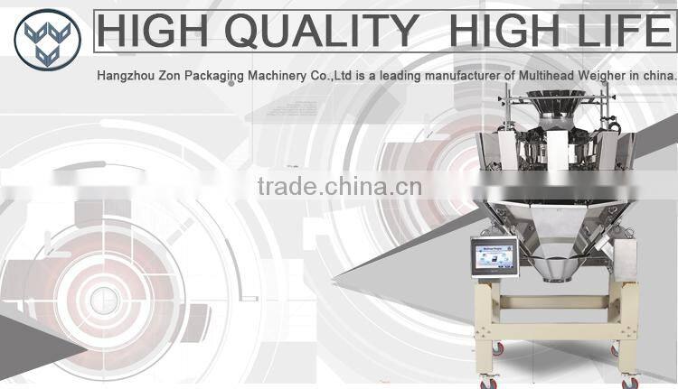 Small hardware Wighing Scale 10 Heads Multihead Weigher