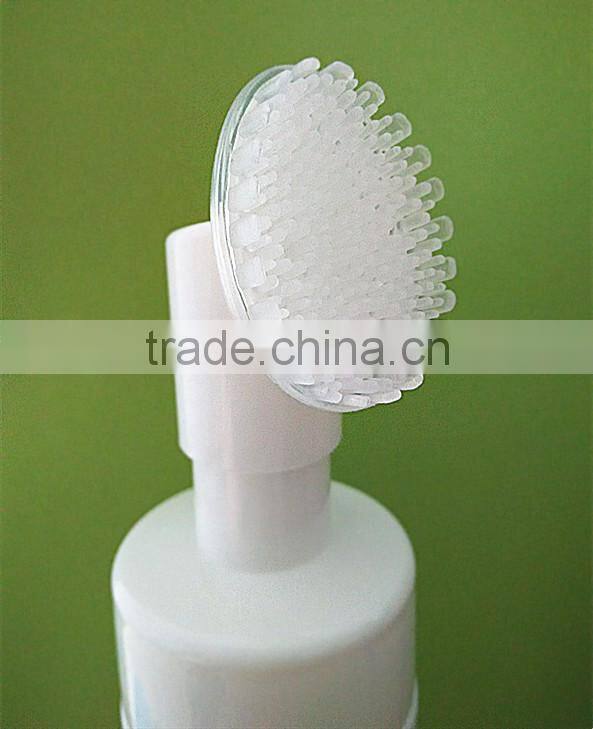 Personal care industrial use gel water bottle 200ml 250ml PET plastic water bottle with spray pump