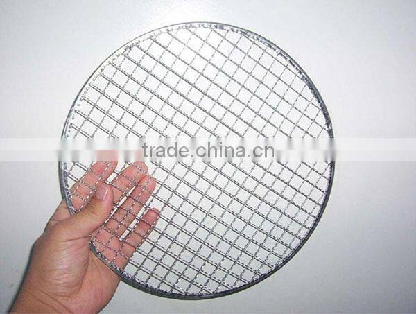 High tensile and high sieve net rate Woven crimped galvanize iron wire mesh for sale