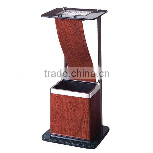 Lobby Stainless Steel Ground Cigarette Dust Bin, Waste Storage Bin Cheap Price