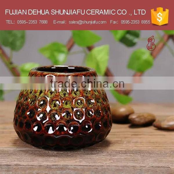 Unique shape design vietnam glazed pots