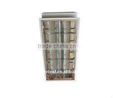 T8 recessed 60*60 aluminum louver light fitting