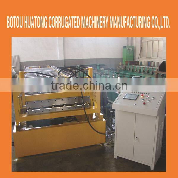 Color steel coil slitting machine