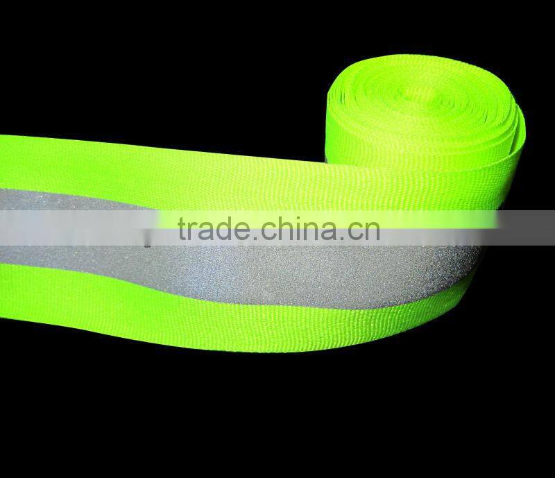 Reflective webbing and reflective tape