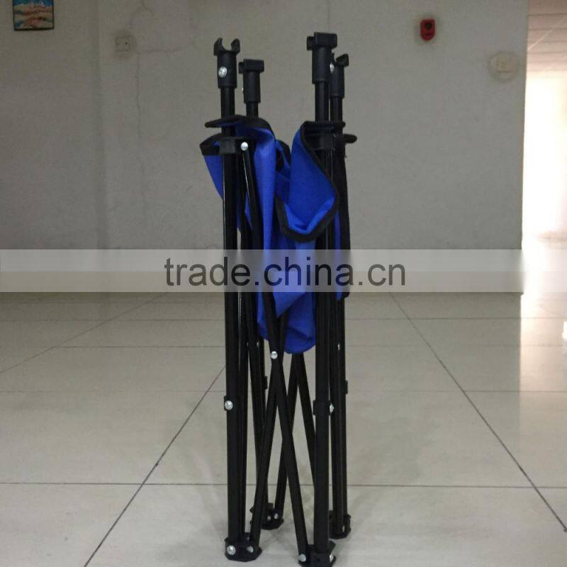 Canvas Fabric Carrybag Steel Tube Easy Folding Outdoor Round Table