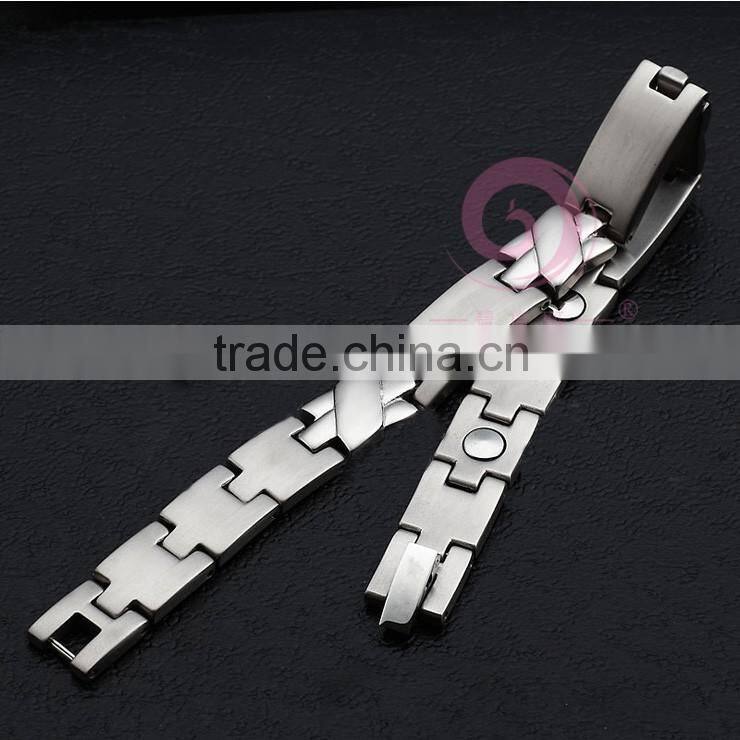 2015 top selling germanium and tourmaline bracelet with healthcare