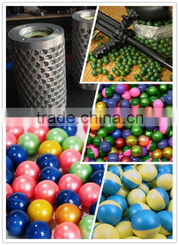 Soft gelatin Capsule Die Roll Painball Die Roll