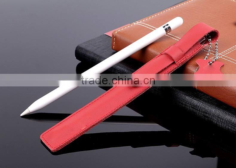 Cheaper Customized Genuine Leather Pen Pouch