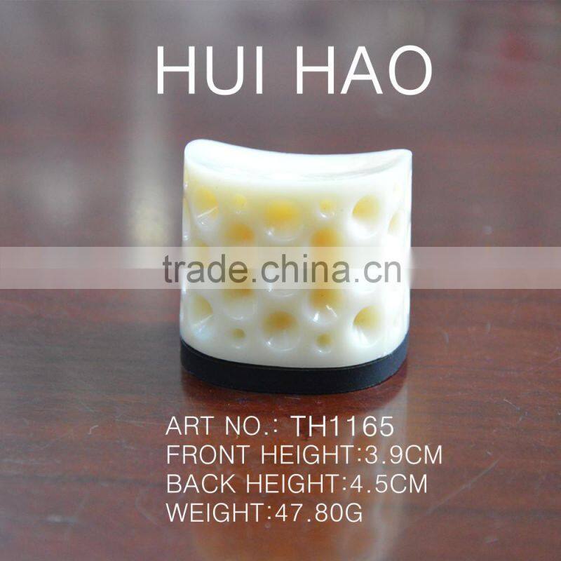 2015 fashion ABS lady shoe heel