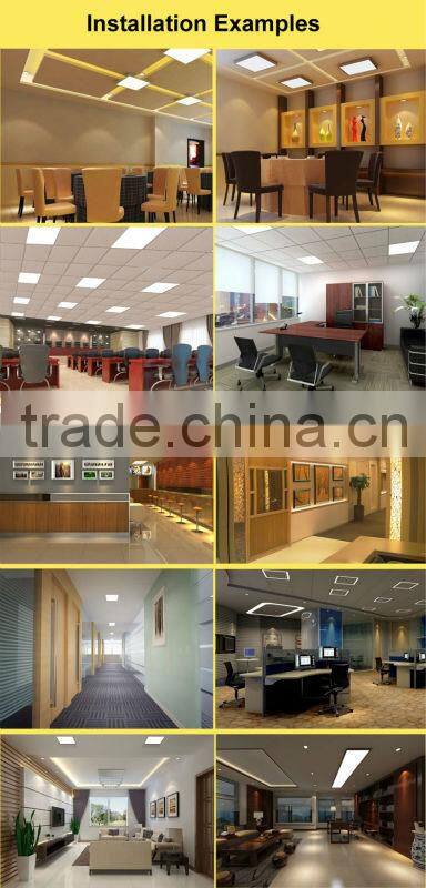 Dimmable 24W Self-recessed Square LED Panel Luminaire 600x600MM