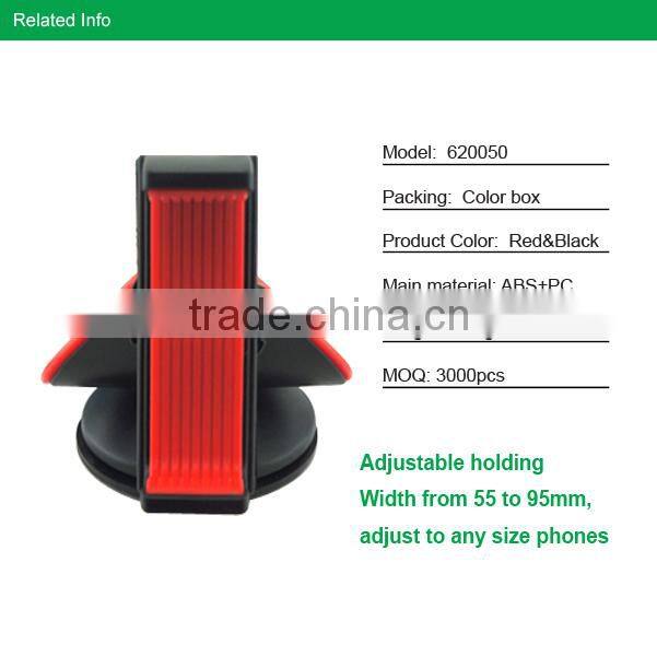 Car Windshield Suction Pad Rotating Stand universal anti-slip cell phone holder For smartphone