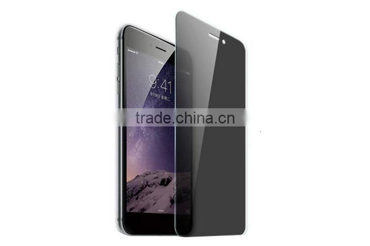 Explosion Proof 9H tempered glass Anti-Bubble privacy screen protector for iphone 6