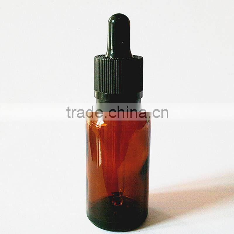 5m-100ml Amber Essential oil dropper packaging bottles