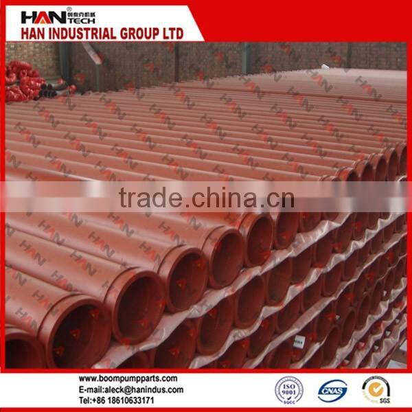 delivery pipe concrete pump ST52 DN125*3M steel pipe SCHWING 4.5mm