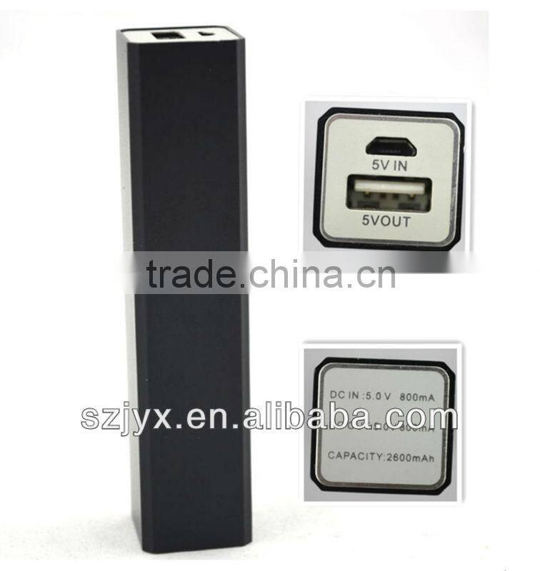 Christmas gifts mini 2200mah external battery pack charger rechargeable back up battery pack mobile phone charger