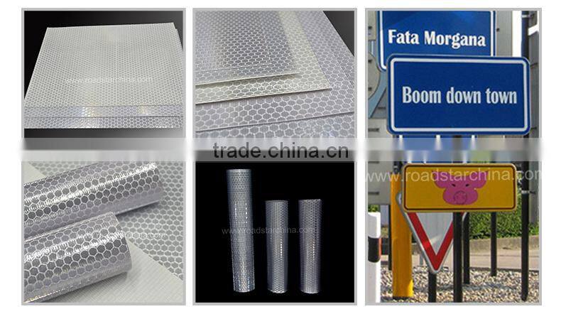 Advertisement printing fabric base reflex sheeting