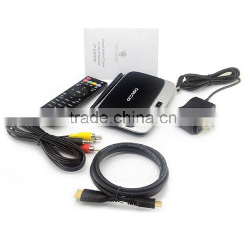 Fully Loaded CS918 android 4.4.2 2G+8G RK3188 Quad core Android tv box cs918