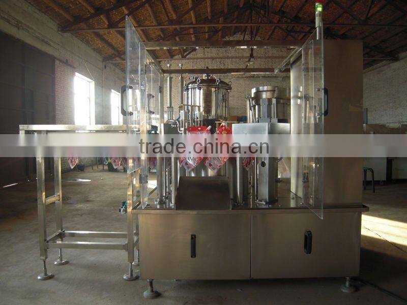 High speed automatic stand up pouch with spout packing machine