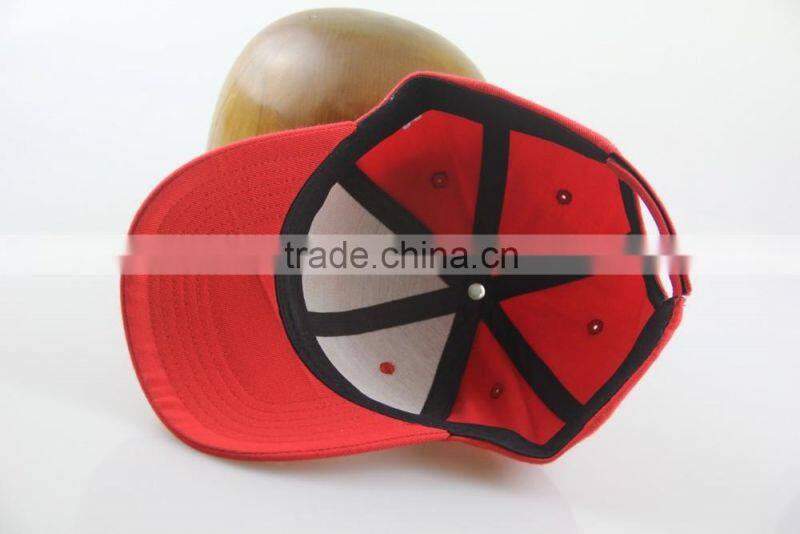 spandex wool/acrylic embroidery flex fitted cap