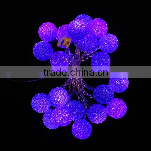 multicolor decoration plastic ball string light