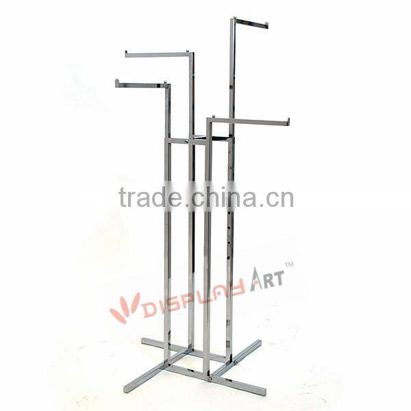 Steel tubing 4 arm Clothing rack