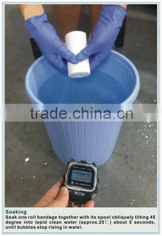 Color Gypsum Gause Plaster Bandage