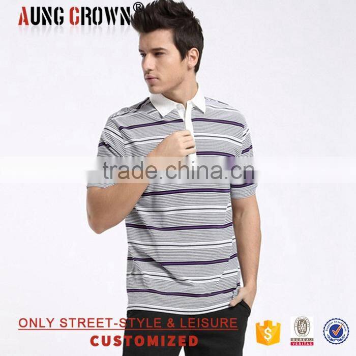 High Quality Fashion Polo T shirts Wholesale Polyester Cotton Casual Wear