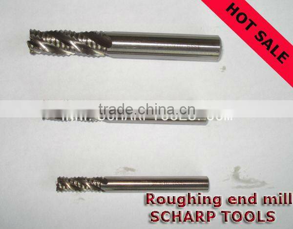 Roughing end mill / rougher ANSI HSS