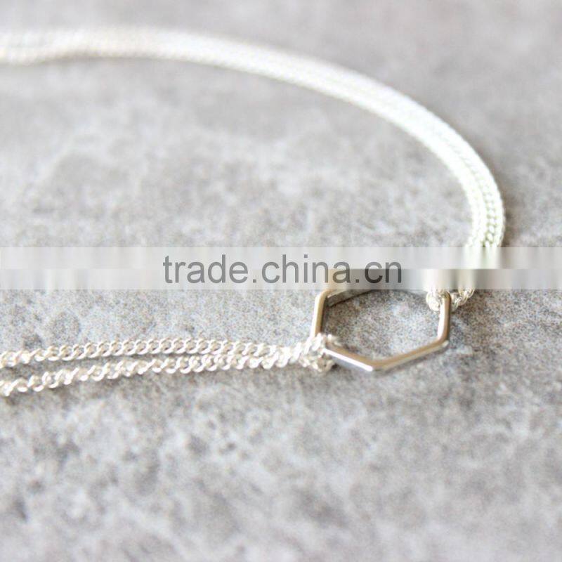 New stainless steel plated gold bracelet jewelry design for girls