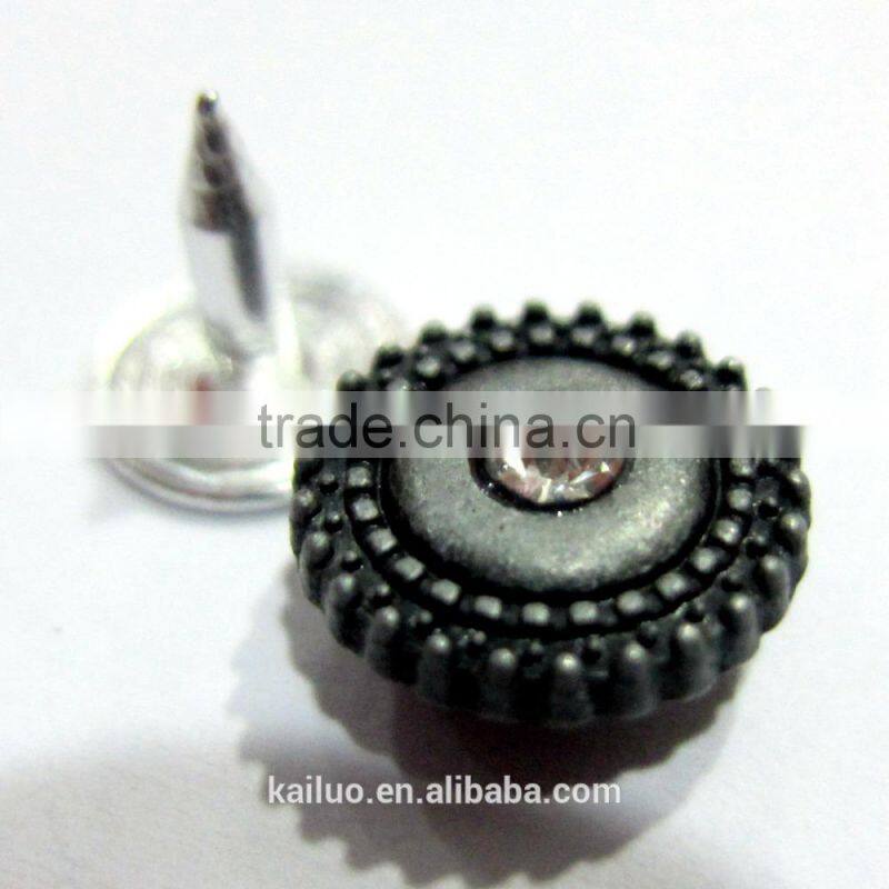 antique silver color rivet for jeans