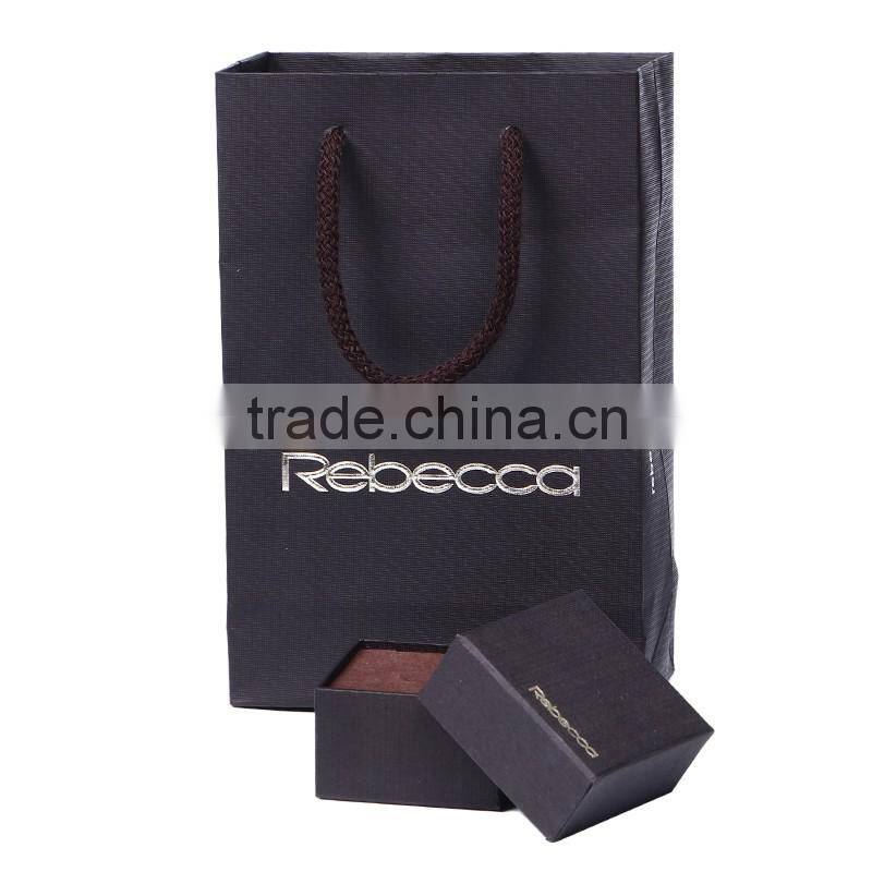 Custom Elegant jewelry paper box supplier