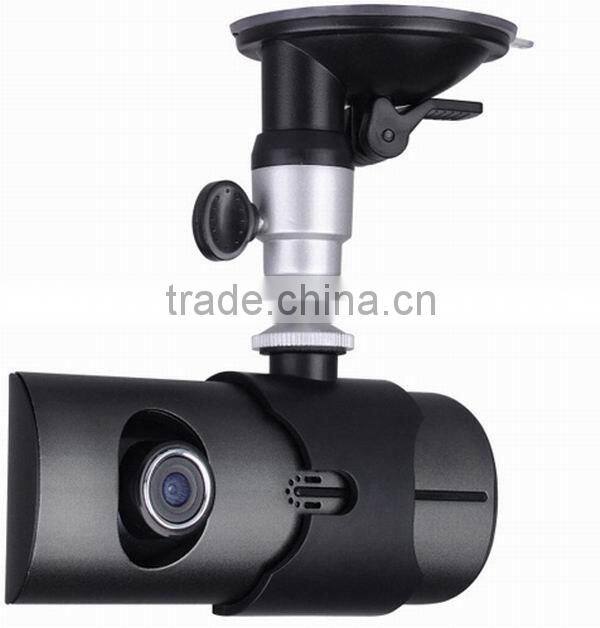 Factory wholesale 2.7 inches wide GPS dual camera car dvr dash camera 1080