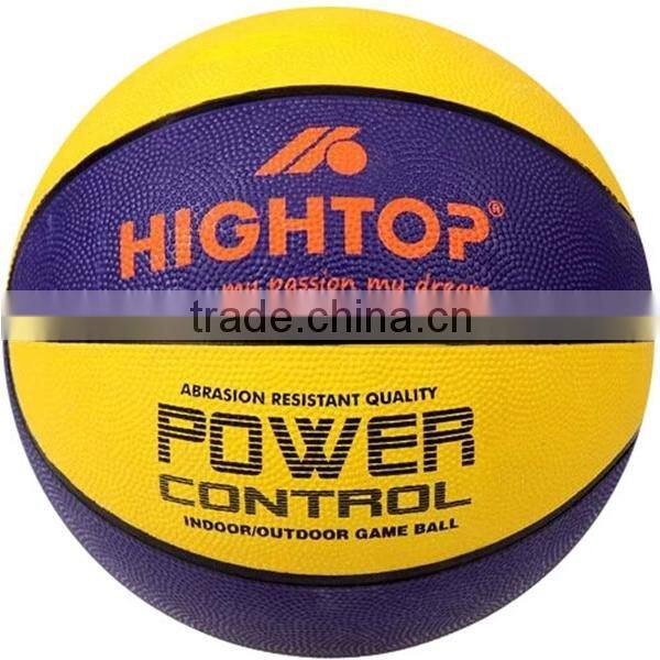custom high quality size 7 rubber basketball /basketball factory/promotion basketball
