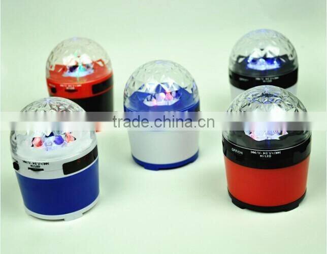 portable mini crystal digital speaker