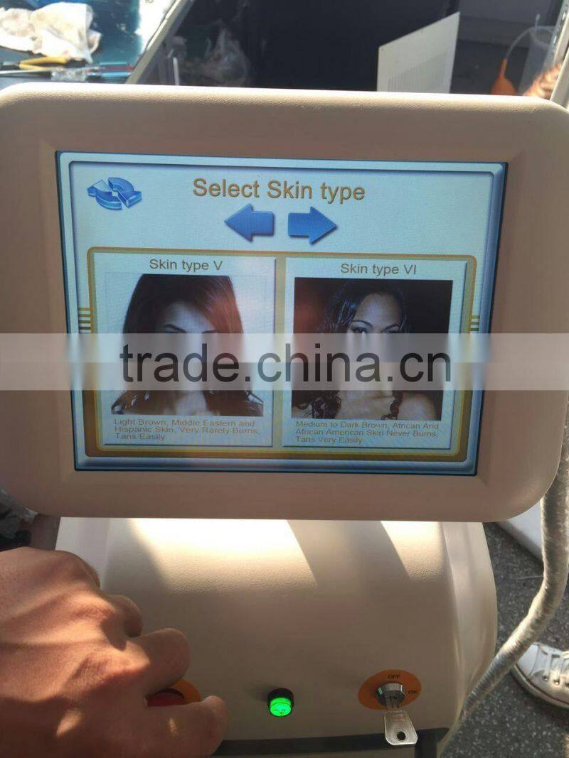 beauty equipment Diode Laser 808nm machine for hair removal symptoms with CE POP- DL7