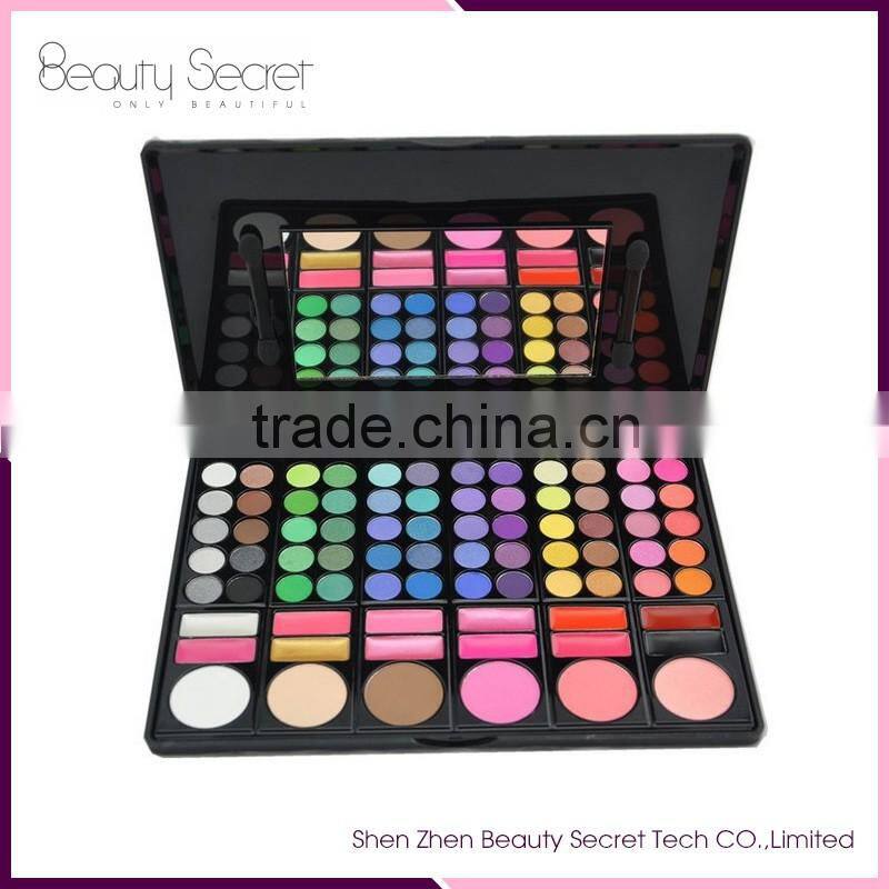 customize logo 78 colors make up eyesahdow palette eyeshadow