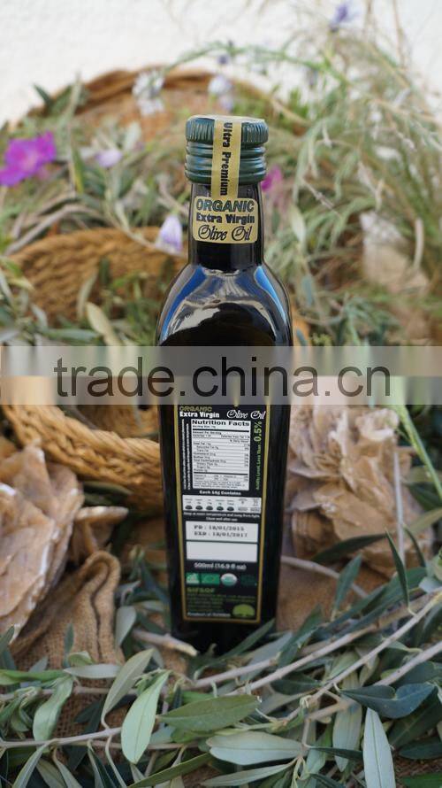 Organic Extra Virgin Olive Oil. High Quality Organic Olive Oil.1st Cold Press.100% Organic Extra Virgin Olive Oil 500 ml Marasca