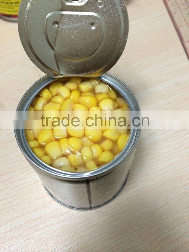 High quality canned sweet corn kernel