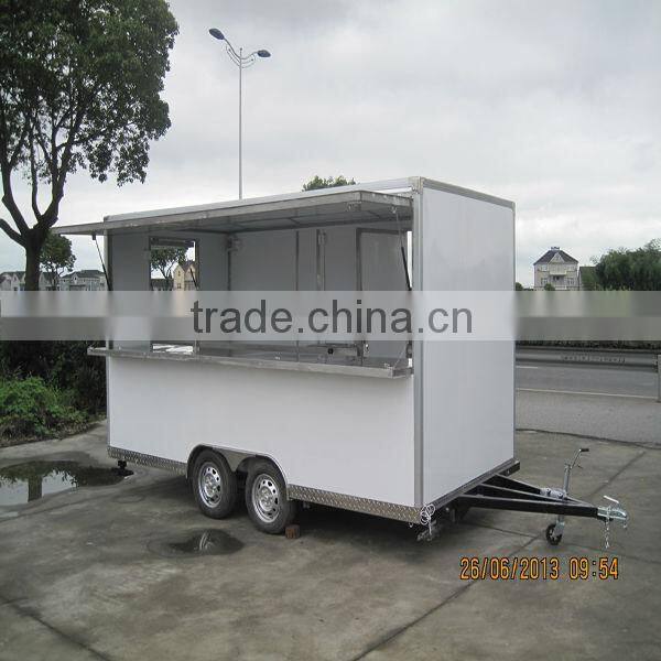 JX-FS420 Commercial Stainless Steel Outdoor Customized mobile food canteen
