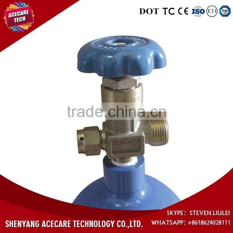 12L-15MPa aluminum oxygen cylinder, seamless aluminum Cheap medical oxygen cylinder price with good quality