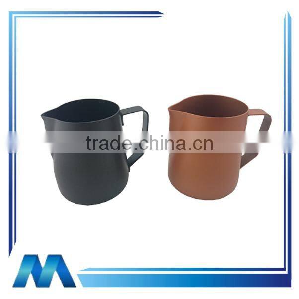 colorful stainless steel milk jug stainless steel milk ketlle stainless steel milk beaker