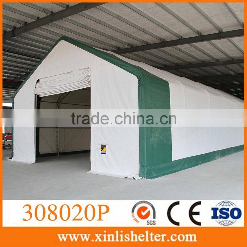 UV resistant pvc storage temporary shelter