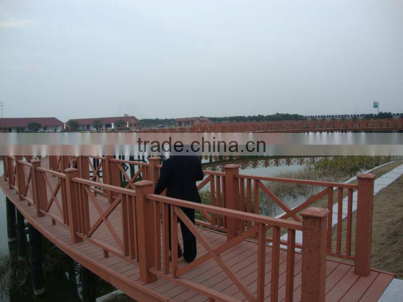 wood plastic patio plank