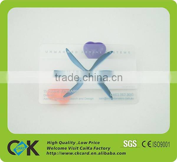 Good price clear transparent PVC card with matte surface