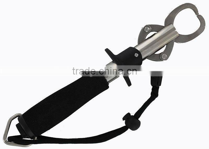 stainless steel fish grip and weigh