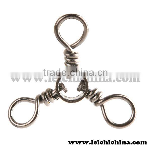 Low price carp fishing 3-way rolling swivels