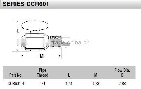 DRAIN COCK,Brass Fitting,Pneumatic valve